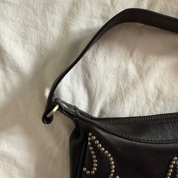 HARLEY-DAVIDSON Vintage Y2K Black Studded Women's Bag - Picture 7 of 10